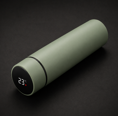 Smart Flask with Intelligent Temperature Display